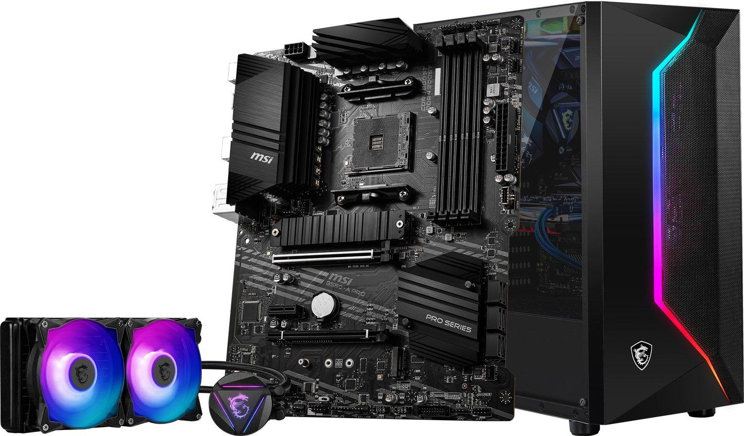 A first look at MSI B550 motherboards
