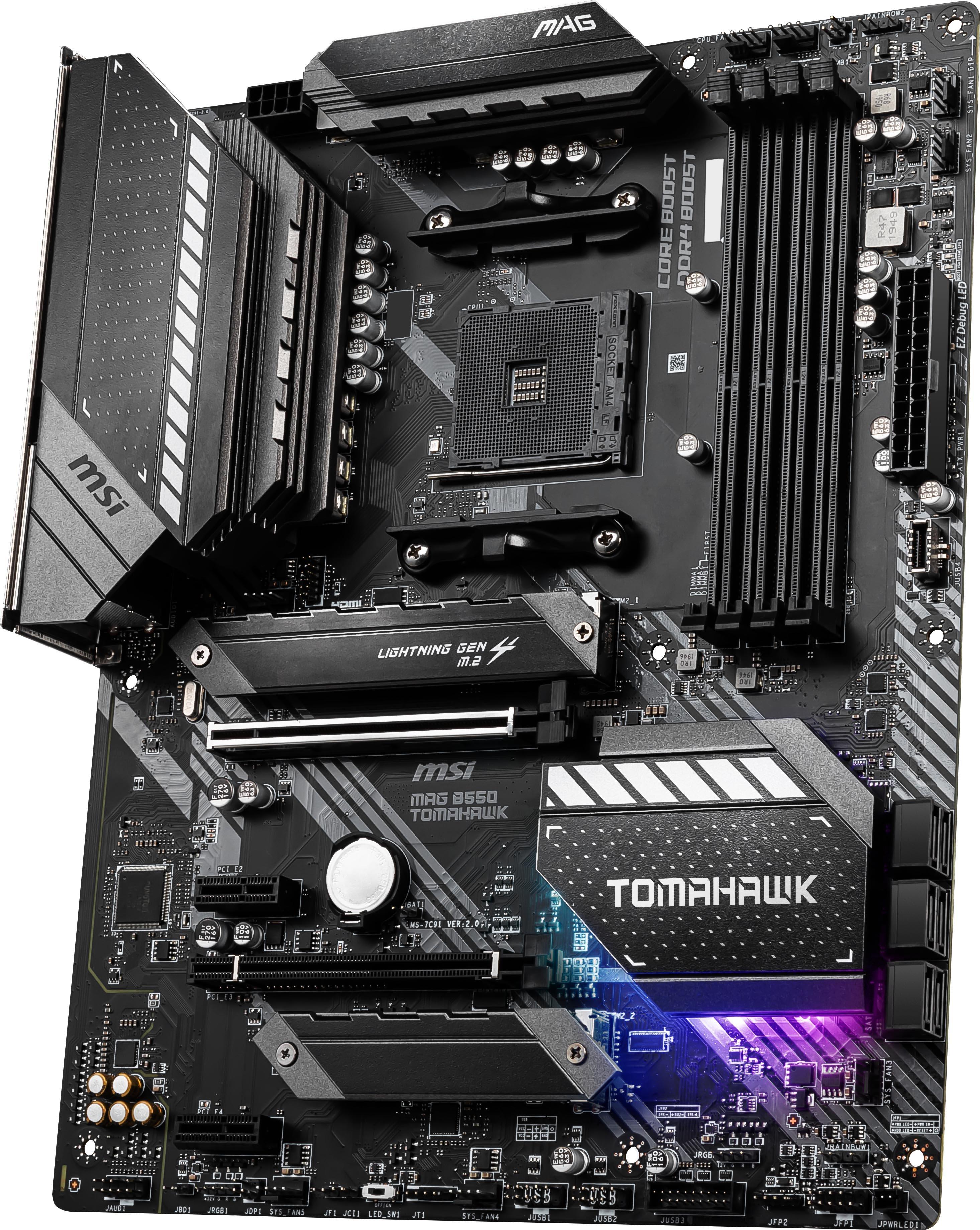 MSI B550 Tomahawk RGB GAMING Motherboard