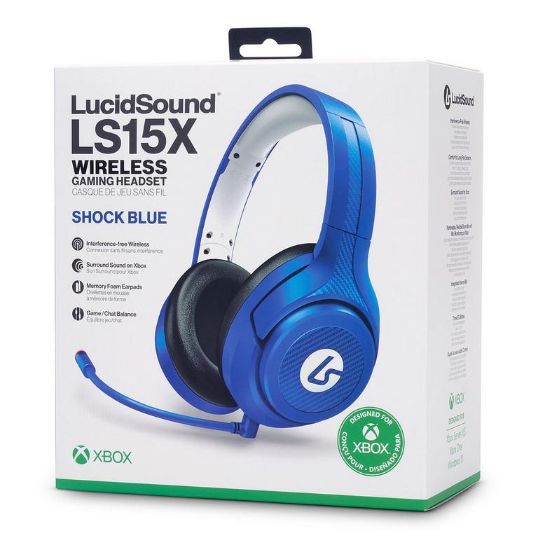 Biscuit gevogelte slang LucidSound LS15X Shock Blue Wireless Gaming Headset for Xbox Series X |  GameStop
