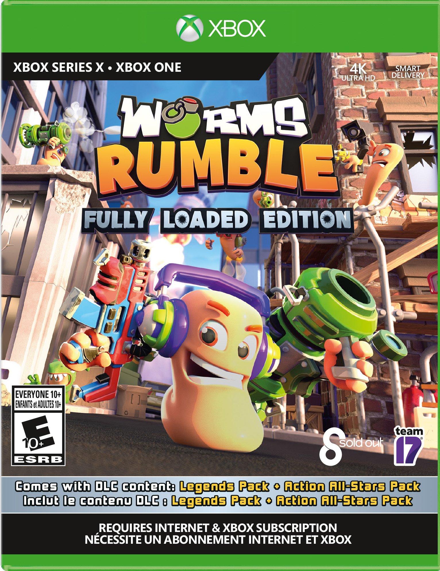 Worms Rumble Fully Loaded Edition (PS5) : : Jeux vidéo