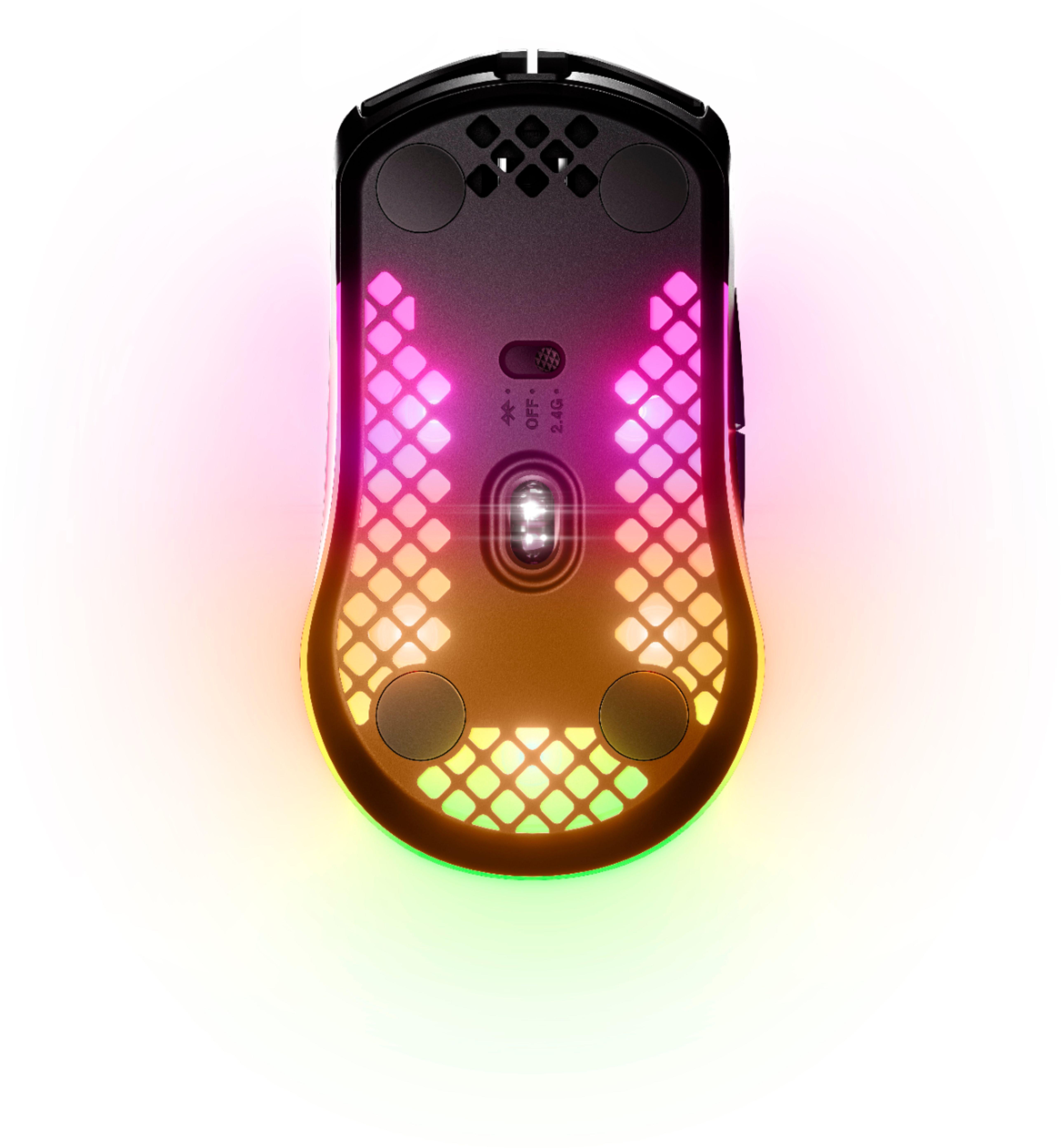 Mouse Inalámbrico Recargable Con RGB — Game Stop