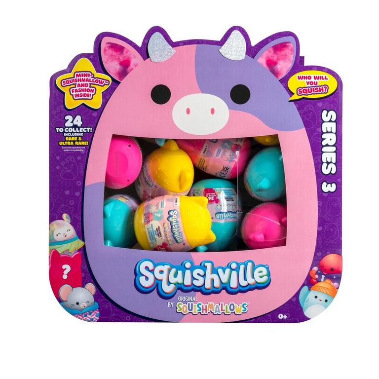 Squishmallows Squishville Mystery Mini Plush Blind Bag Series 3 (Styles May Vary)
