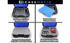 CASEMATIX Custom Designed Console Carrying Travel Case for PlayStation 4 Slim