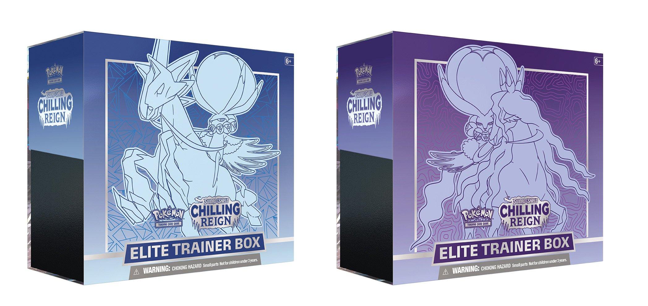 Pokemon Trading Card Game Sword And Shield Chilling Reign Elite Trainer Box Gamestop