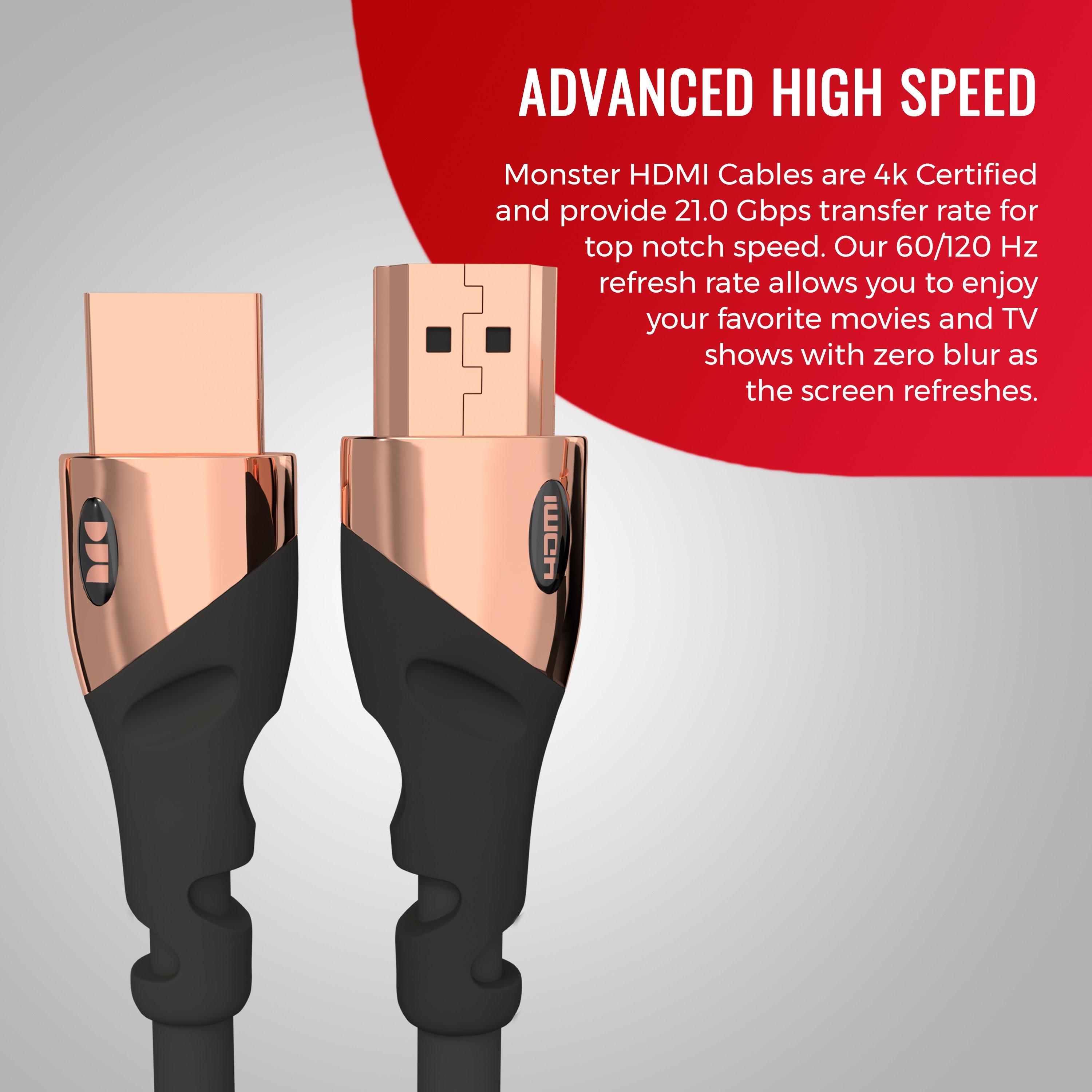 Ultra HD 4K Gold HDMI Cable 12 ft GameStop