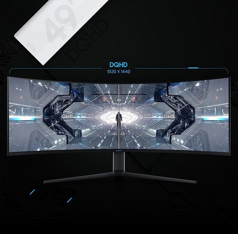 Samsung Odyssey G9 49-in DQDH (5120x1440) 240Hz 1ms Curved Gaming Monitor LC49G97TSSNXDC