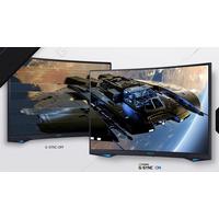 list item 7 of 13 Samsung Odyssey G7 27-in WQHD (2560x1440) 240Hz 1ms Curved Gaming Monitor LC27G75TQSNXZA