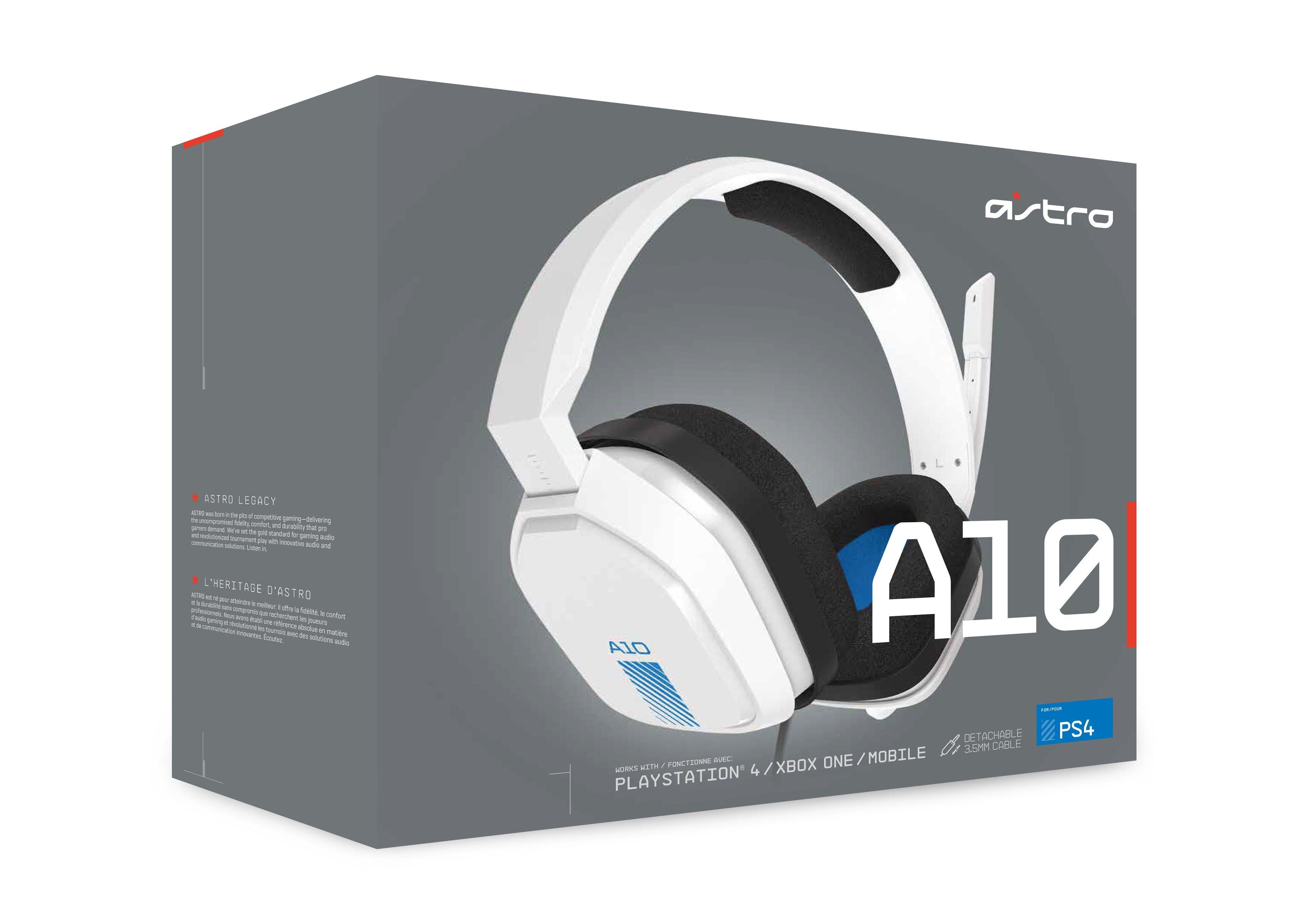 Astro Gaming A10 Wired Gaming Headset for PlayStation 4