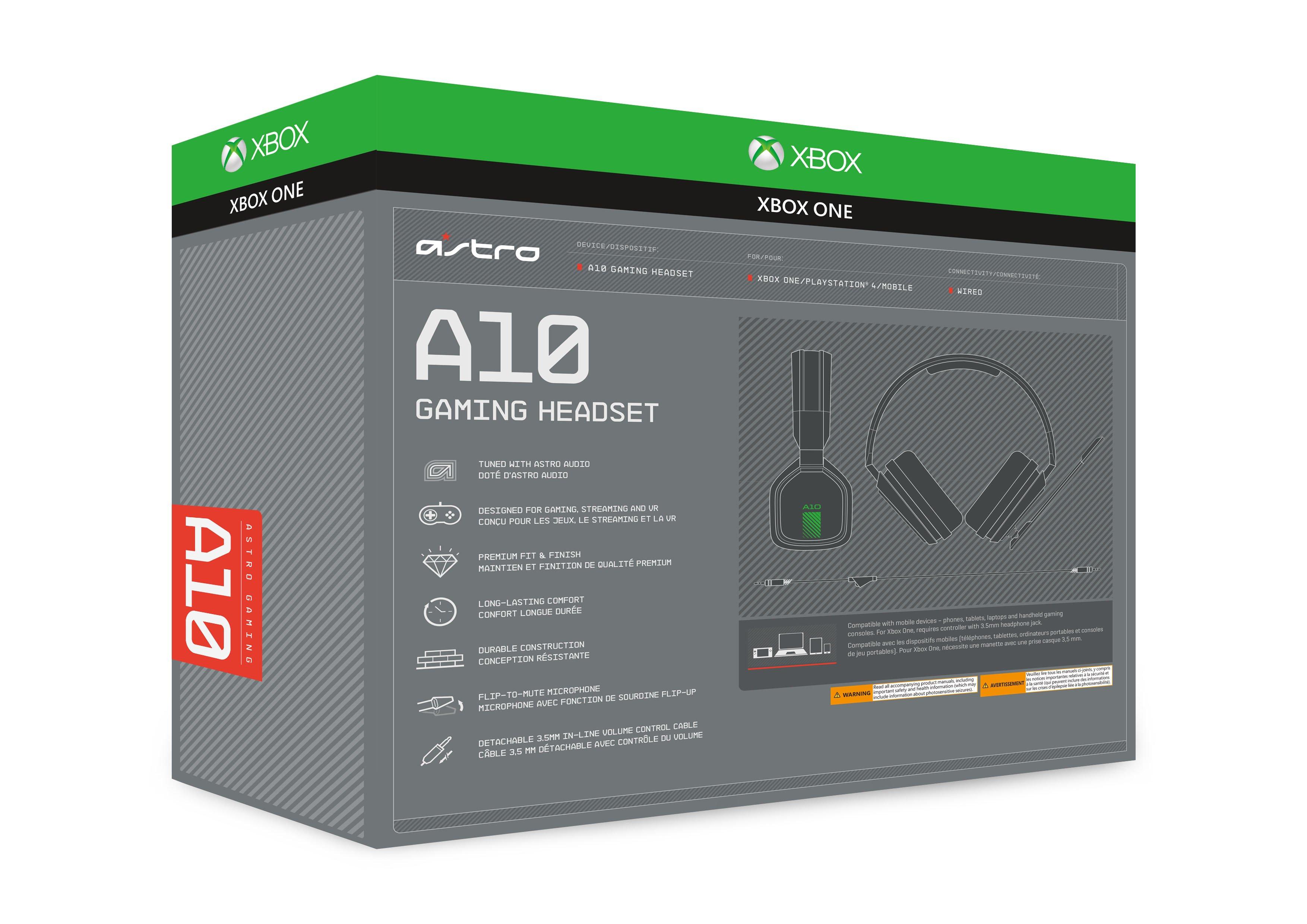 list item 7 of 22 Astro Gaming A10 Wired Gaming Headset for Xbox One