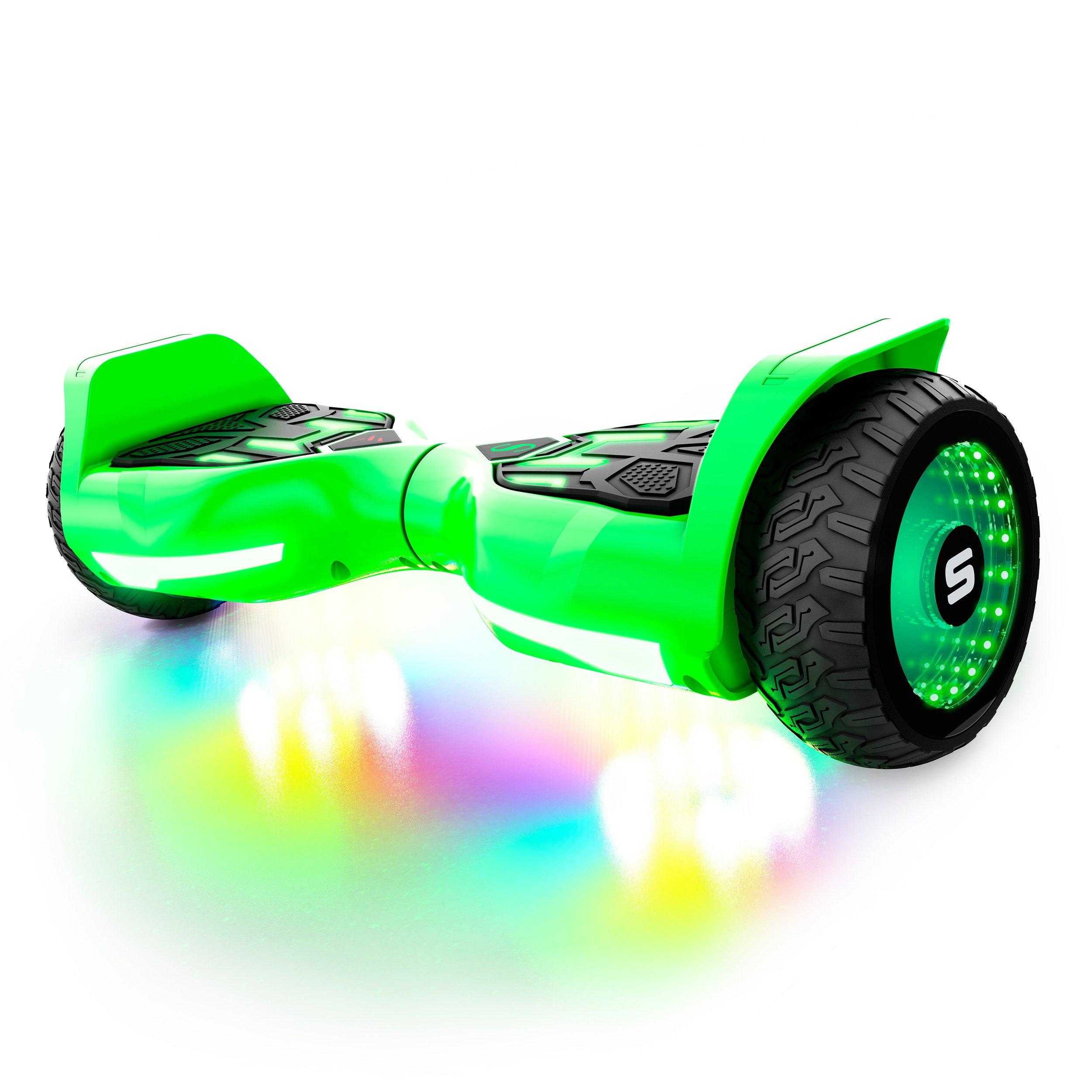 list item 1 of 9 swagBOARD Warrior T580 Hoverboard with MusicSynced Light-Up LED Wheels