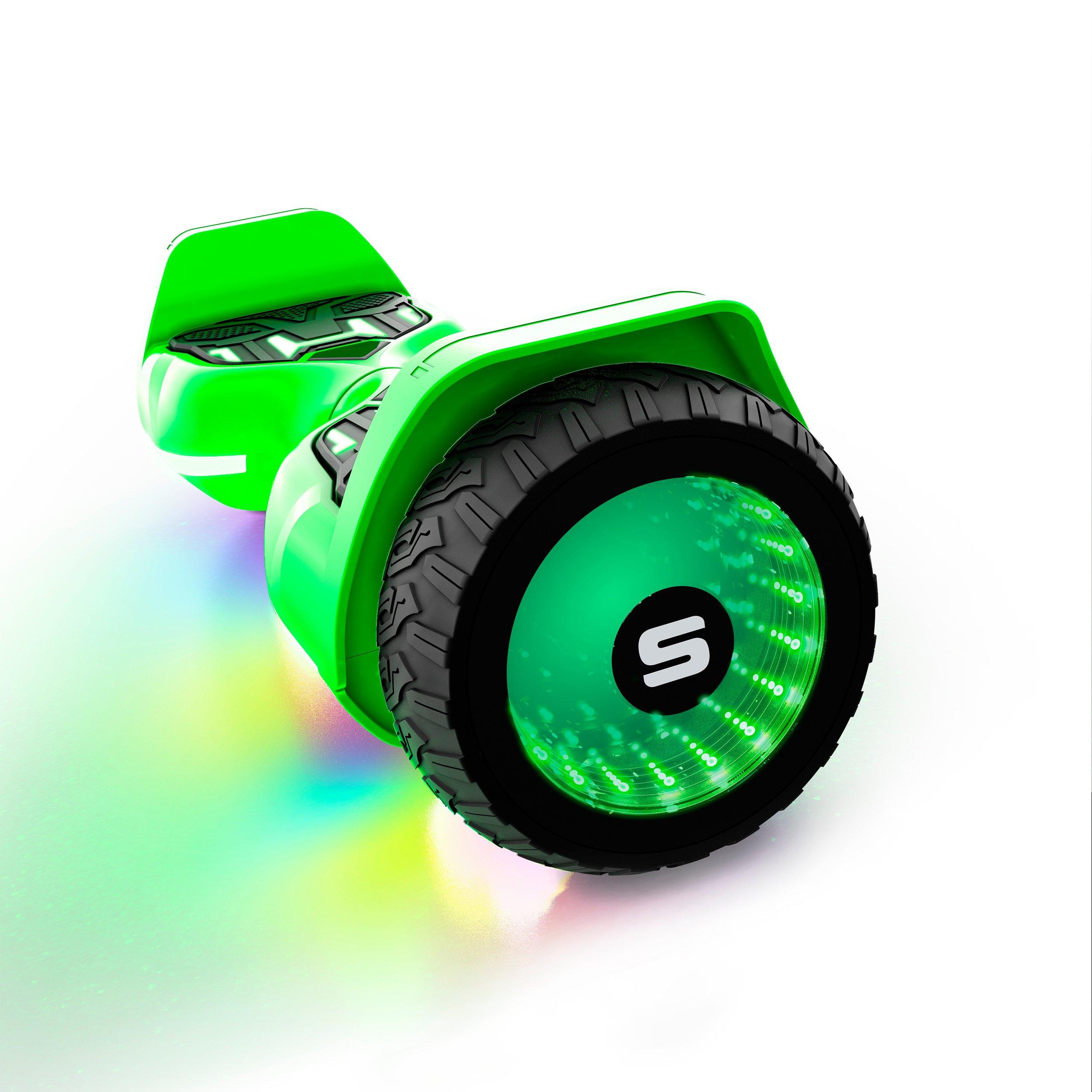 list item 2 of 9 swagBOARD Warrior T580 Hoverboard with MusicSynced Light-Up LED Wheels