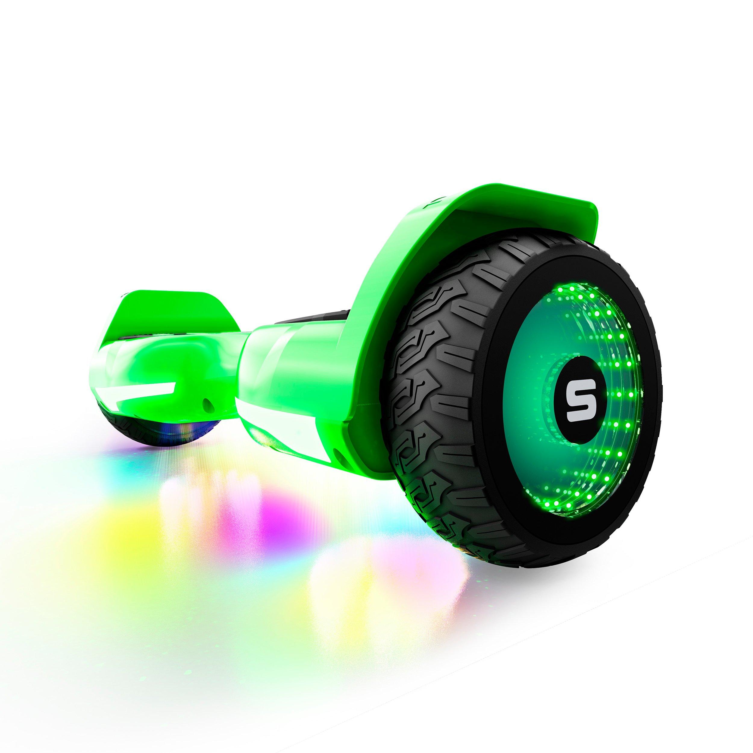 list item 3 of 9 swagBOARD Warrior T580 Hoverboard with MusicSynced Light-Up LED Wheels