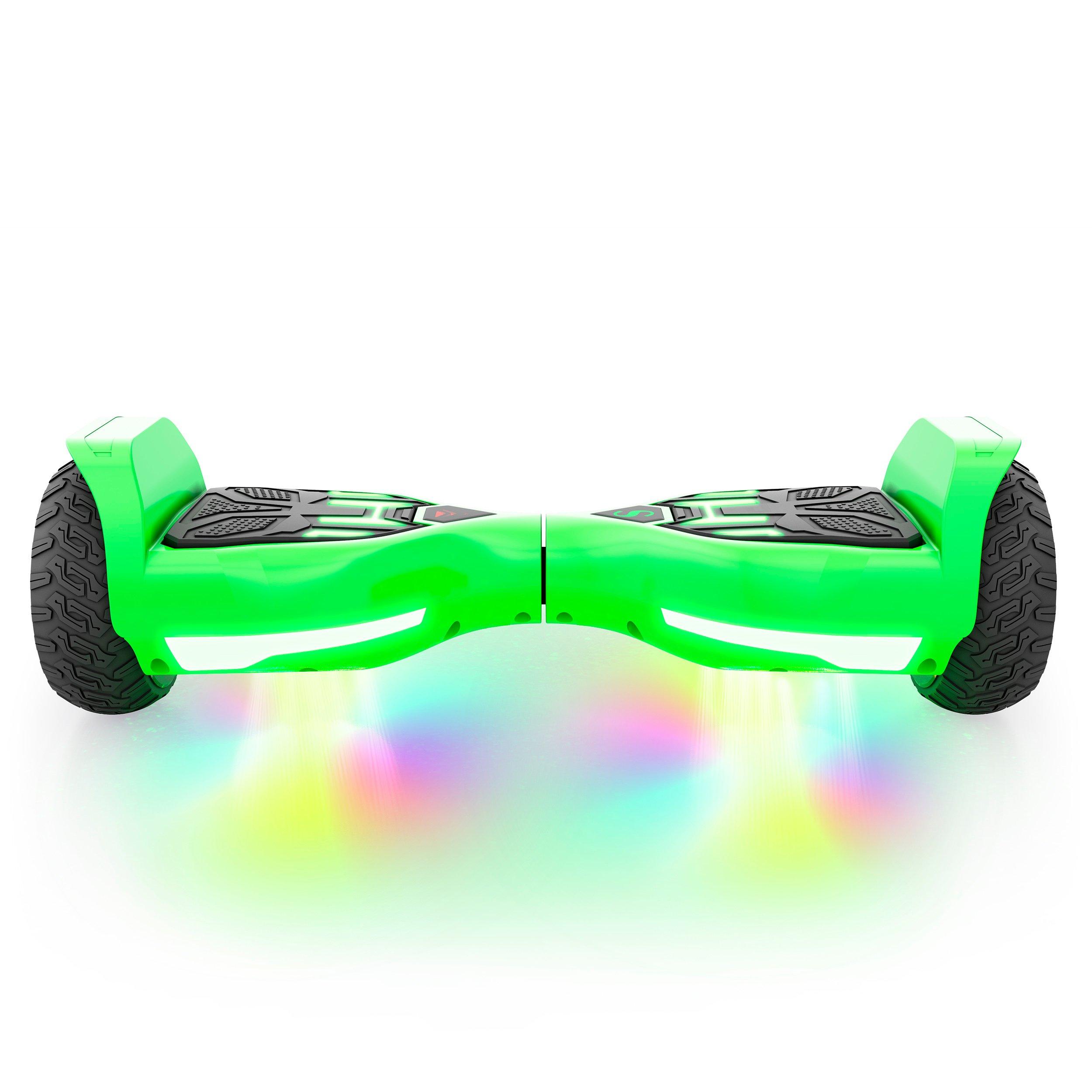 list item 6 of 9 swagBOARD Warrior T580 Hoverboard with MusicSynced Light-Up LED Wheels