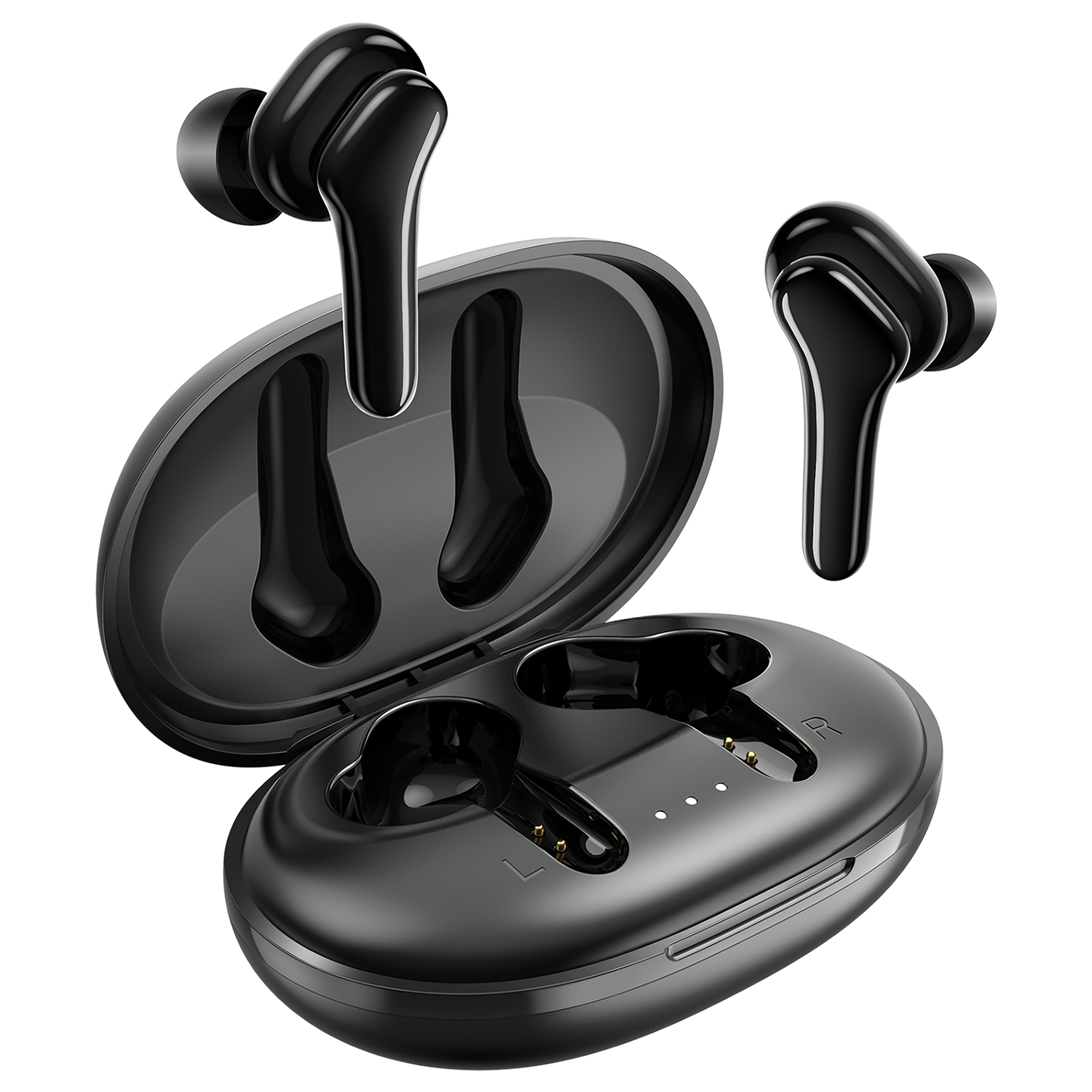 Letsfit T26 Active Noise Cancelling Earbuds Black | GameStop