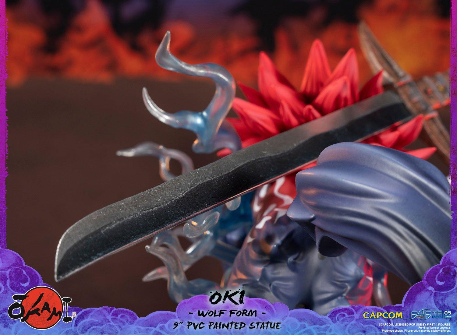 Dark Horse Comics Okami Oki Wolf Form 8.4-in Statue