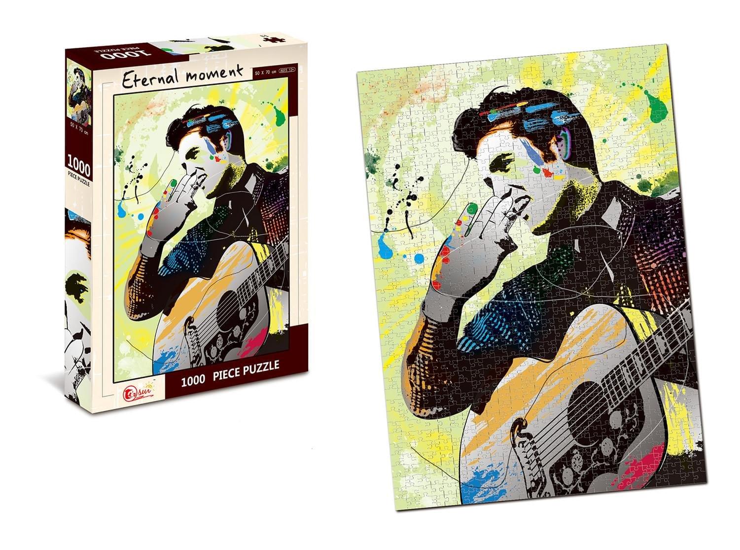 Eternal Moment Elvis Presley 1000 Piece Jigsaw Puzzle GameStop