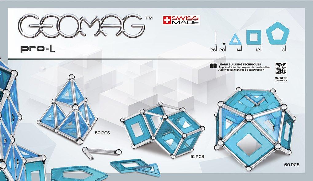 Geomag Pro-L Panels Magnetic Building Set 75 Piece