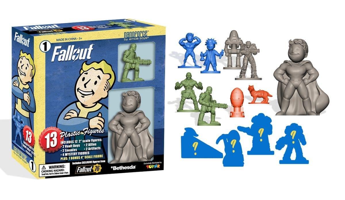 Toynk Fallout Nanoforce Army Builder Figure Collection Boxed Series 1 Volume 1 Figure Gamestop