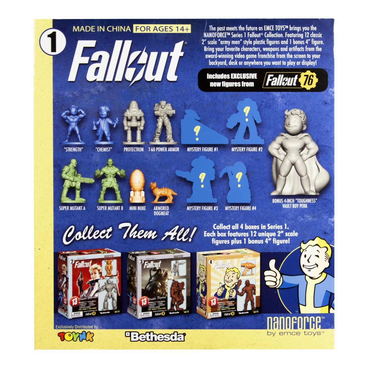 Fallout Nanoforce Army Builder Figure Collection Boxed Series 1 Volume 1 Figure