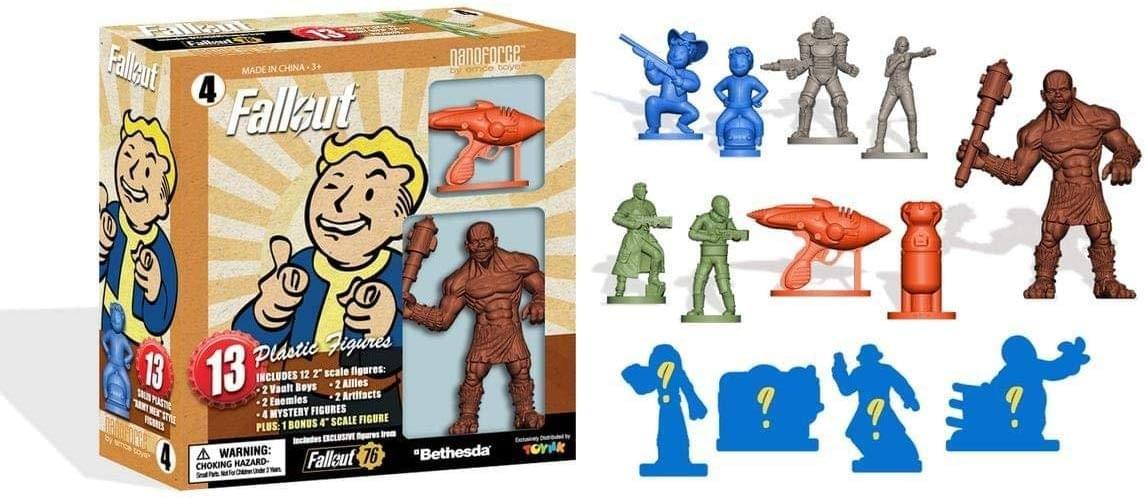 Toynk Fallout Nanoforce Army Builder Figures Boxed Series 1 Version 4 Figure