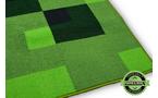Minecraft Creeper Face 39 Inch Square Area Rug