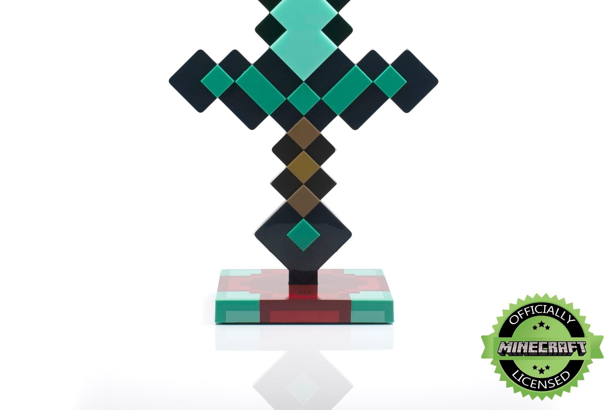 Minecraft Diamond Sword LED Mood Light Lamp