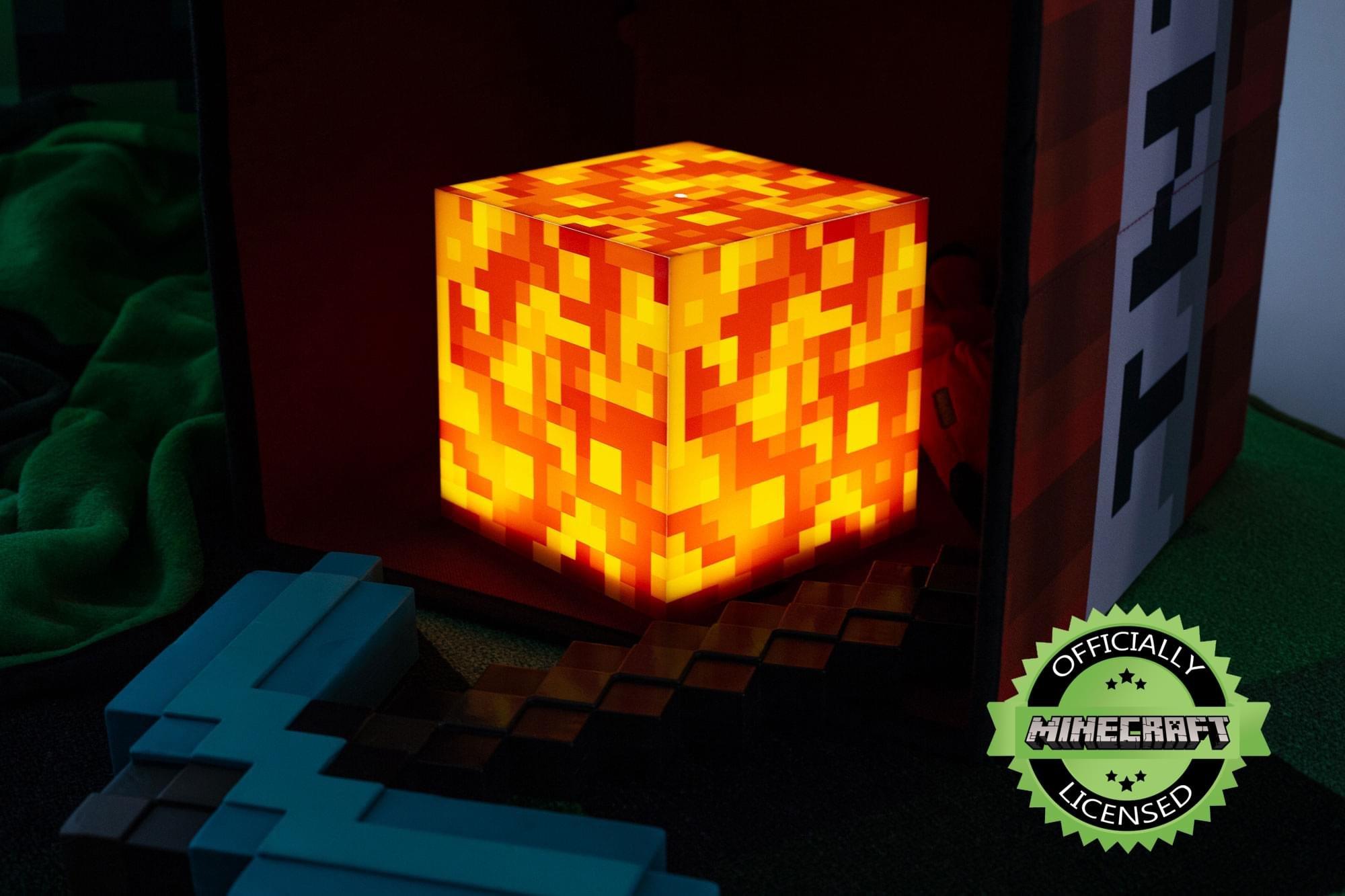 Minecraft Lava Block Led Mood Light