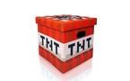 Minecraft TNT Block Storage Cube with Lid