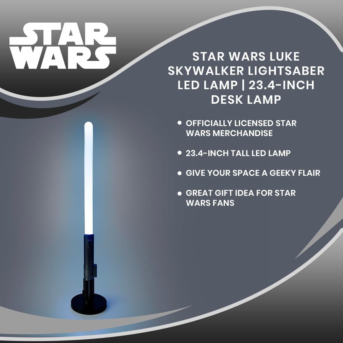 list item 7 of 7 Star Wars Luke Skywalker Lightsaber 23-in LED Lamp