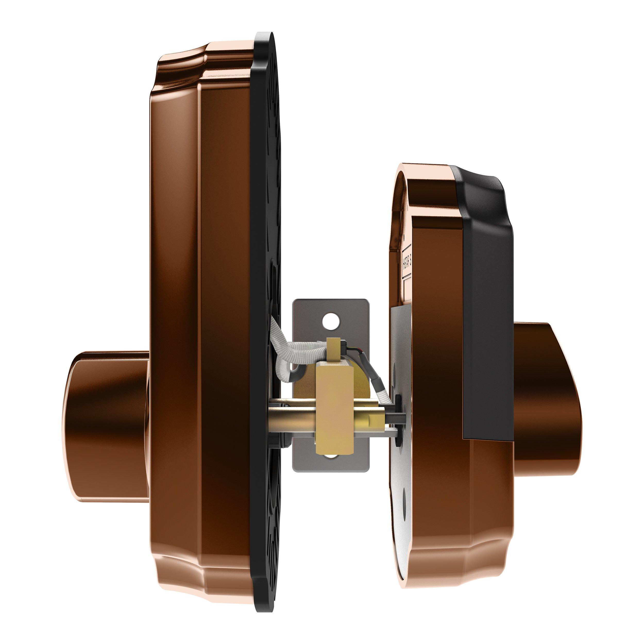 TurboLock TL115 Smart Lock with Keypad and Voice Prompts Bronze