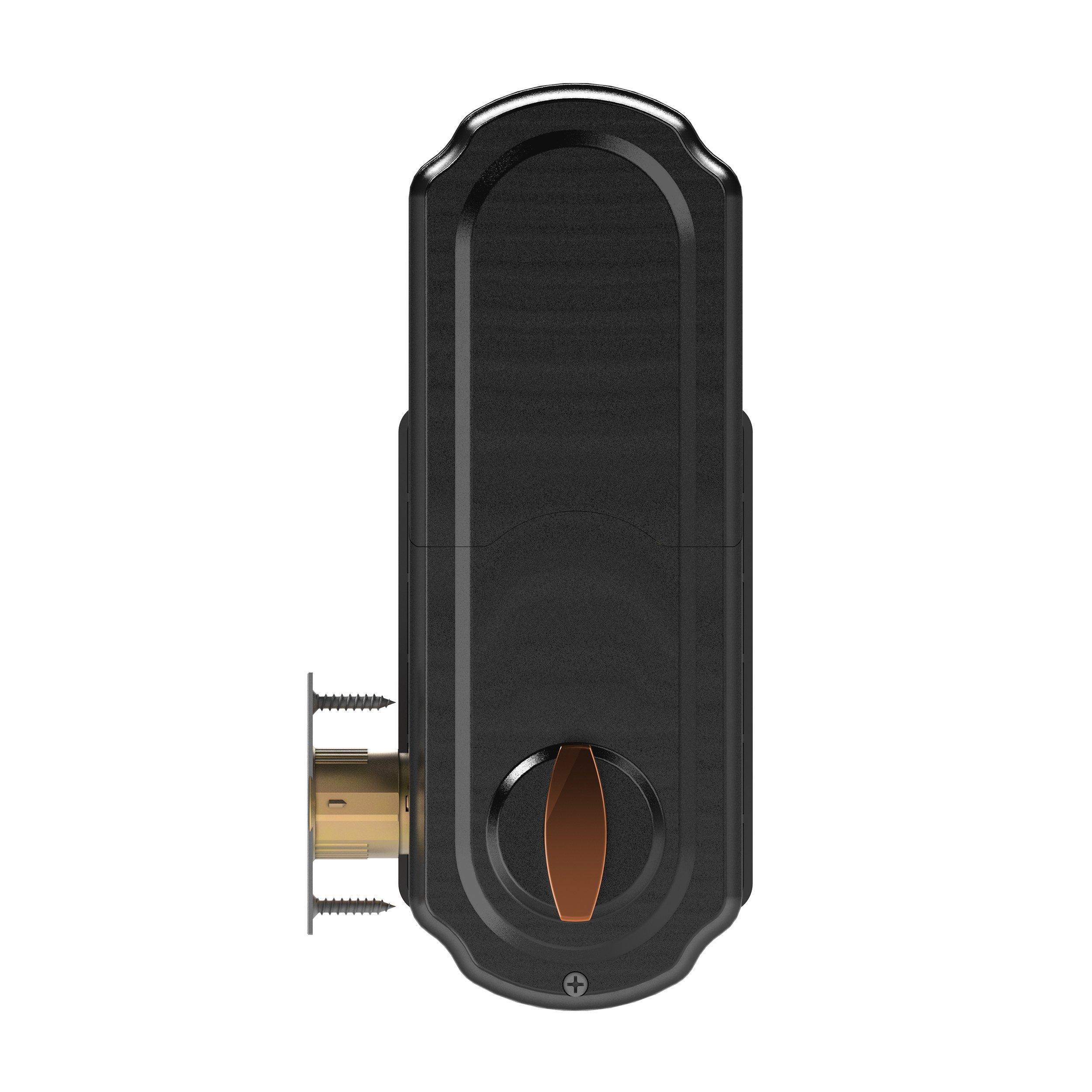 list item 5 of 7 TurboLock TL117 Smart Lock with Keypad and Voice Prompts Bronze