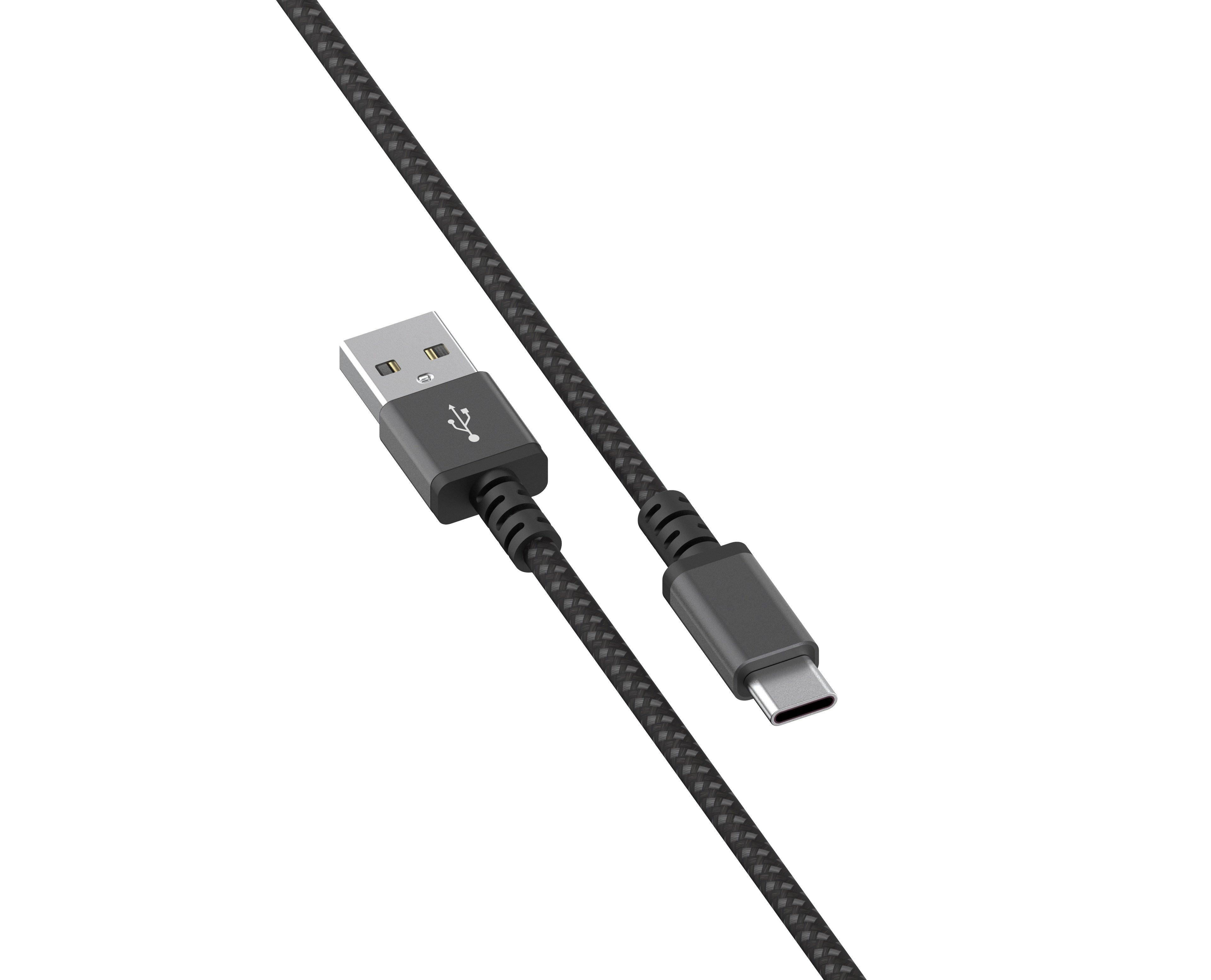 Atrix Universal USB to USBC Braided Nylon Cable 10ft