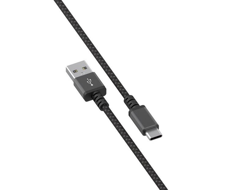 Atrix Universal USB to USB-C Braided Nylon Cable 10-ft