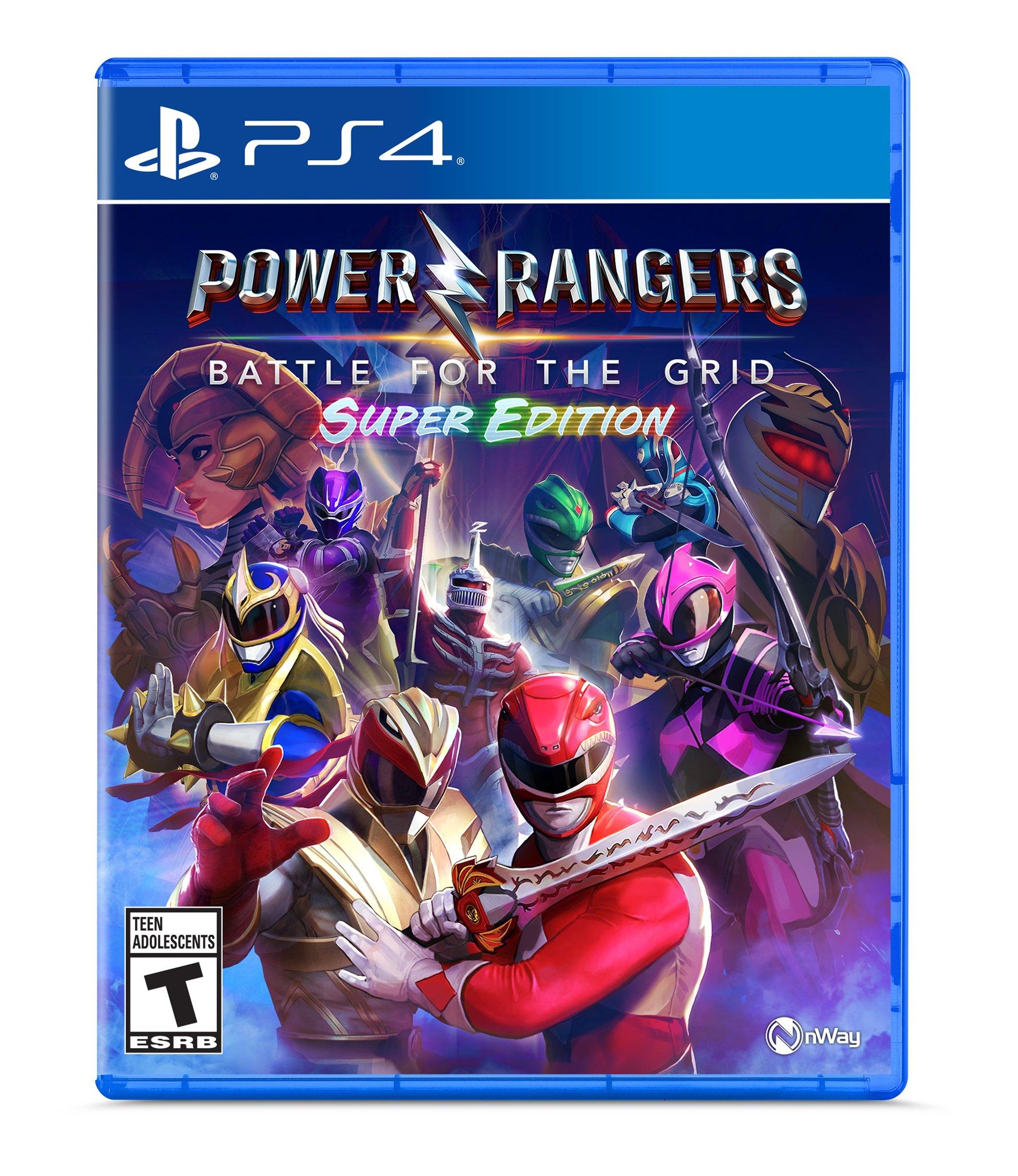 Power rangers video game hot sale ps4