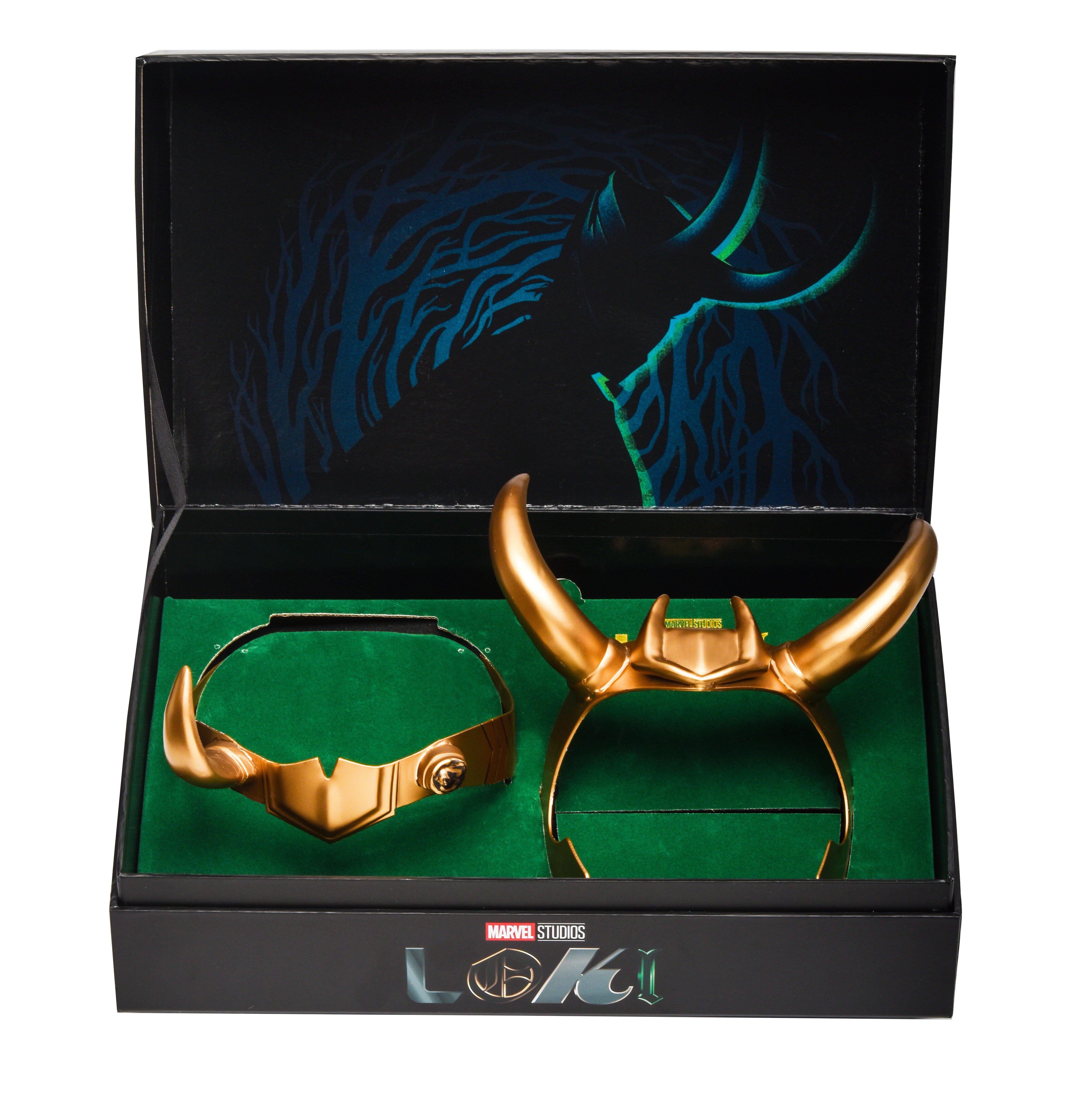 Marvel Loki Horned Helmet Set GameStop Exclusive