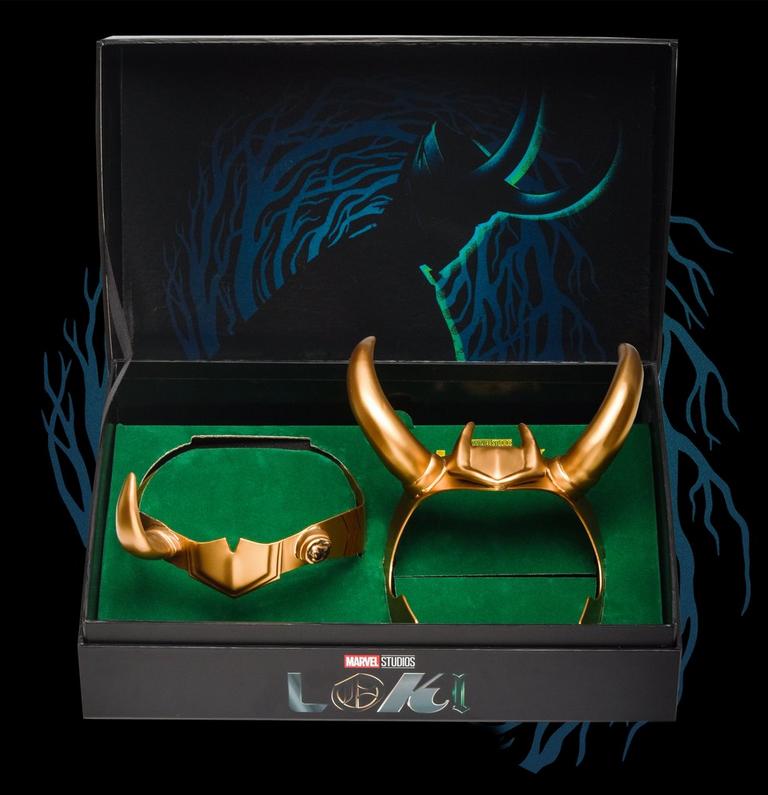 Marvel Loki Horned Helmet Set GameStop Exclusive