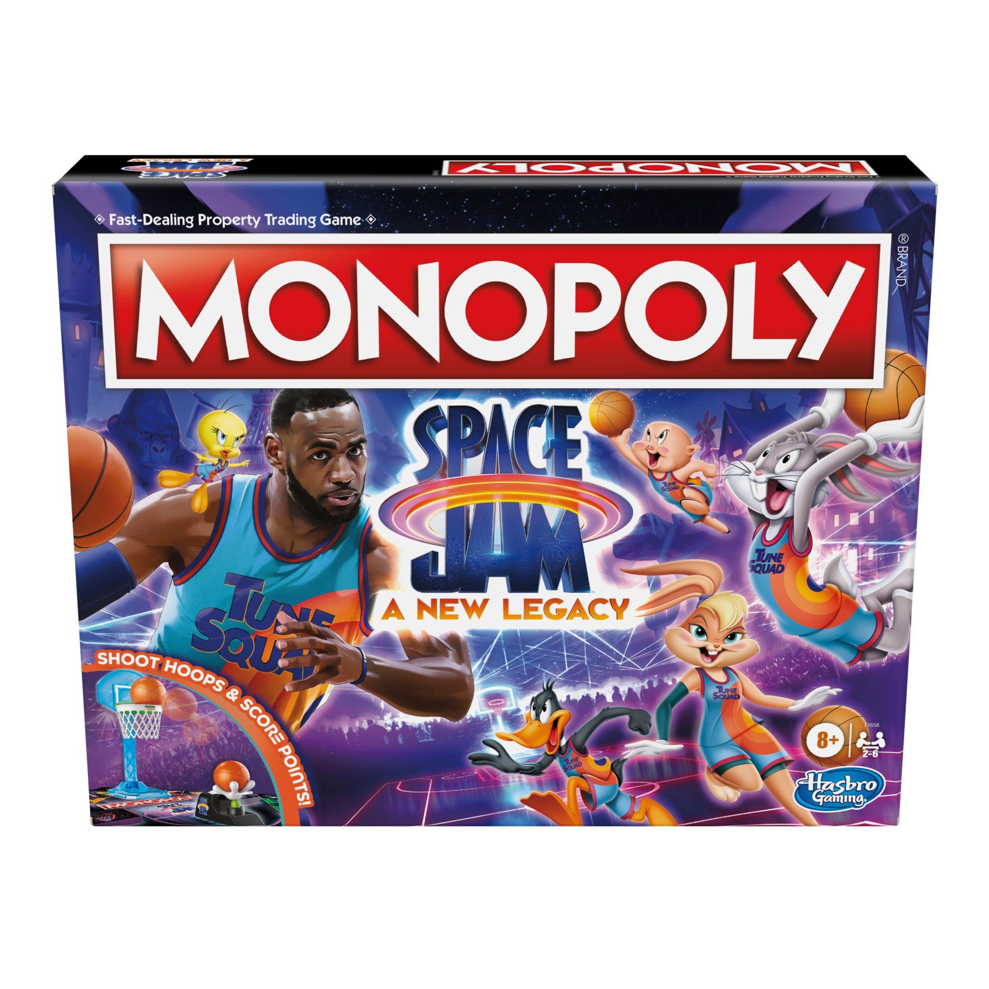 Monopoly: Space Jam: A New Legacy Edition Board Game