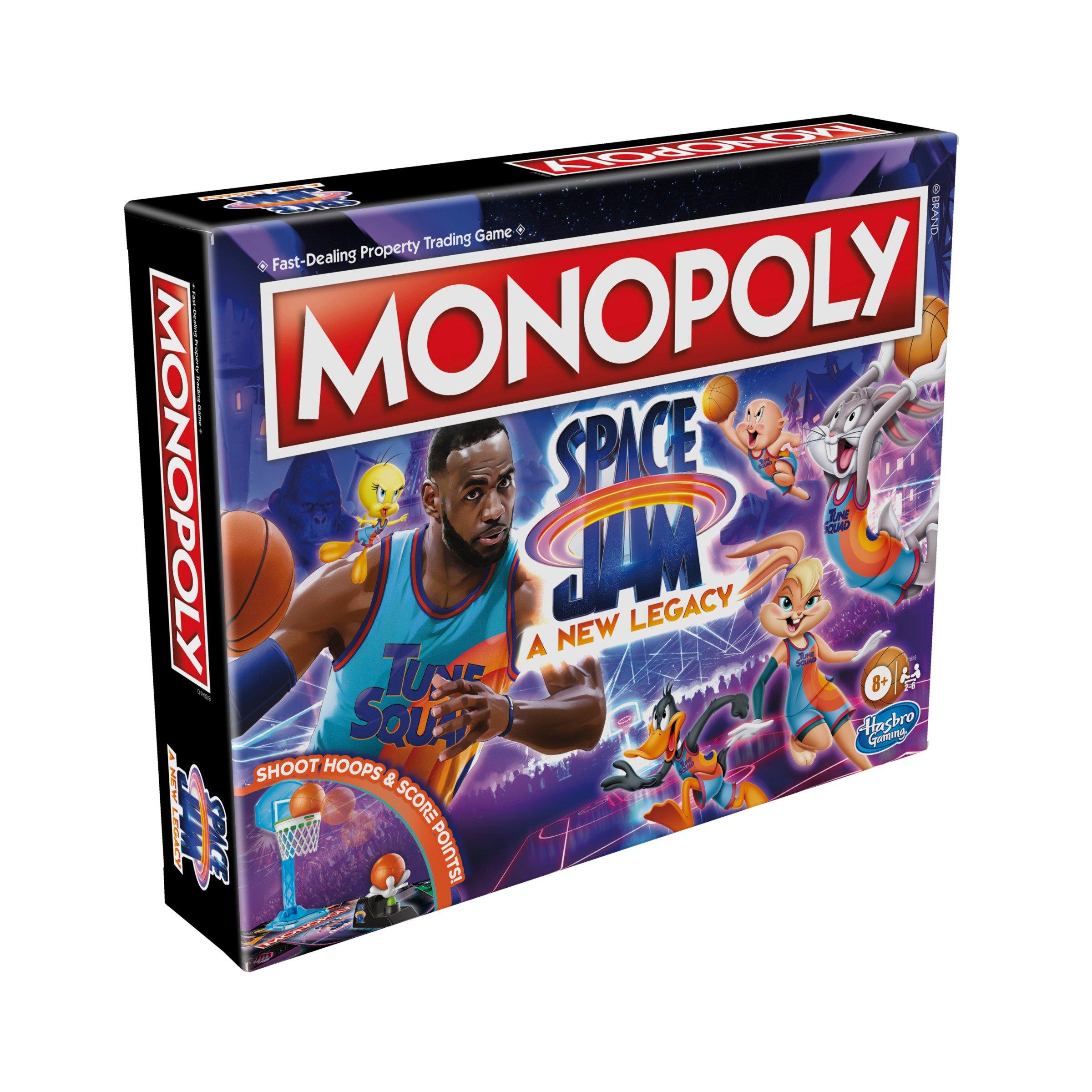 Monopoly Space Jam A New Legacy Edition Board Game