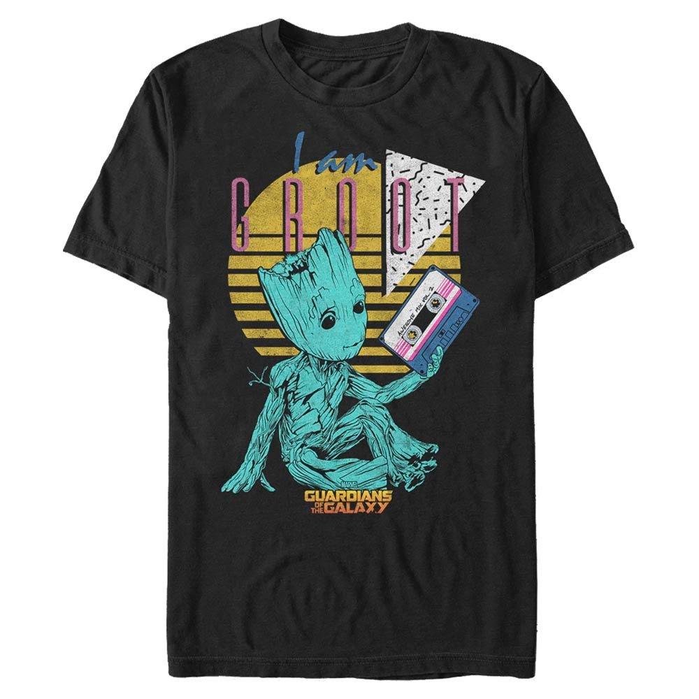 Marvel Guardians of the Galaxy 90's I am Groot Mixtape Unisex T-Shirt, Size: Small, Fifth Sun