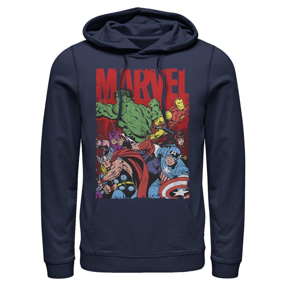 Marvel Avengers Teamwork Comic Unisex Hooded Sweatshirt GameStop