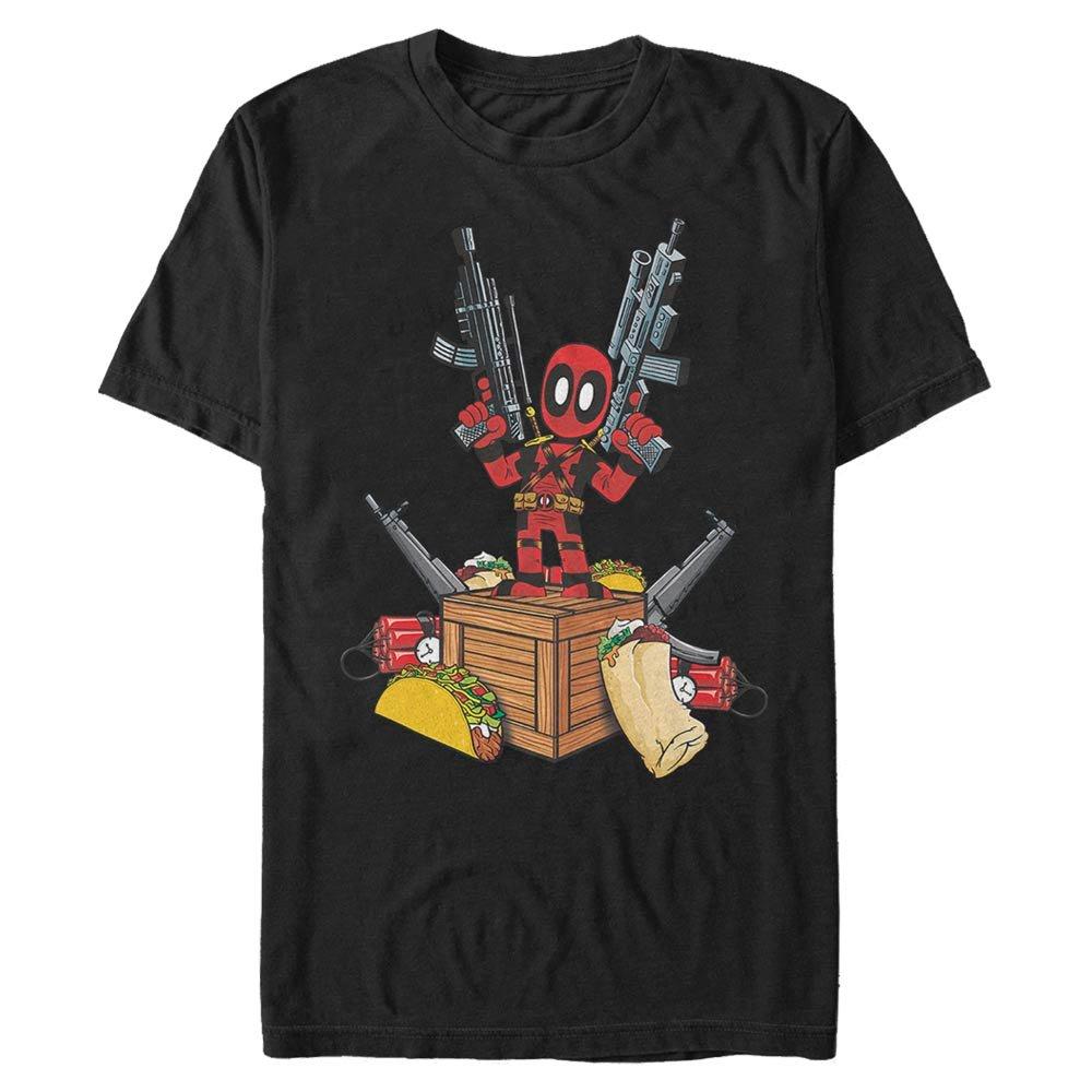 Marvel Deadpool Cartoon Essentials Mens T-Shirt