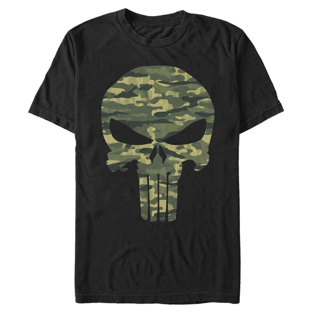 Marvel Punisher Camouflage Logo Unisex T Shirt GameStop