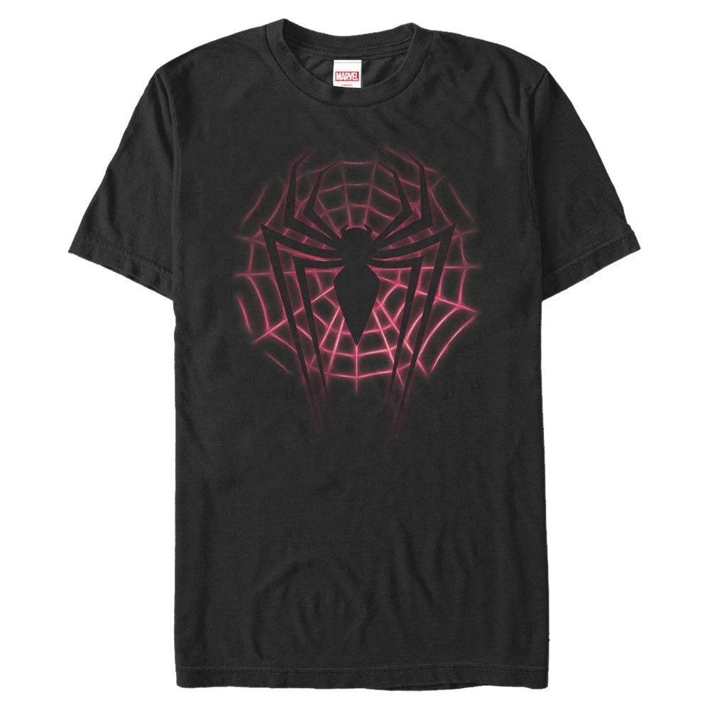 Marvel Spider-Man Web Logo Unisex T-Shirt, Size: 3XL, Fifth Sun