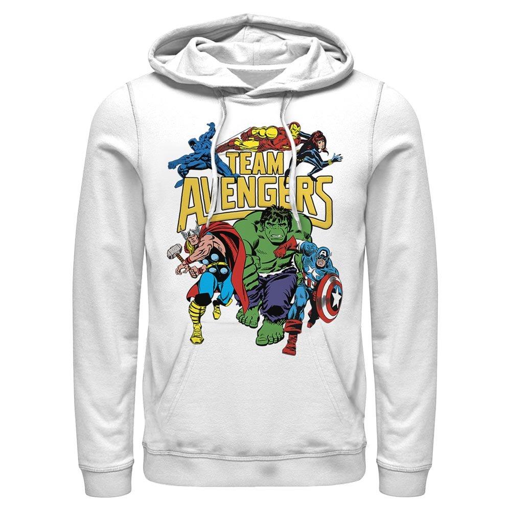 Marvel Team Avengers Mens Hooded Sweatshirt