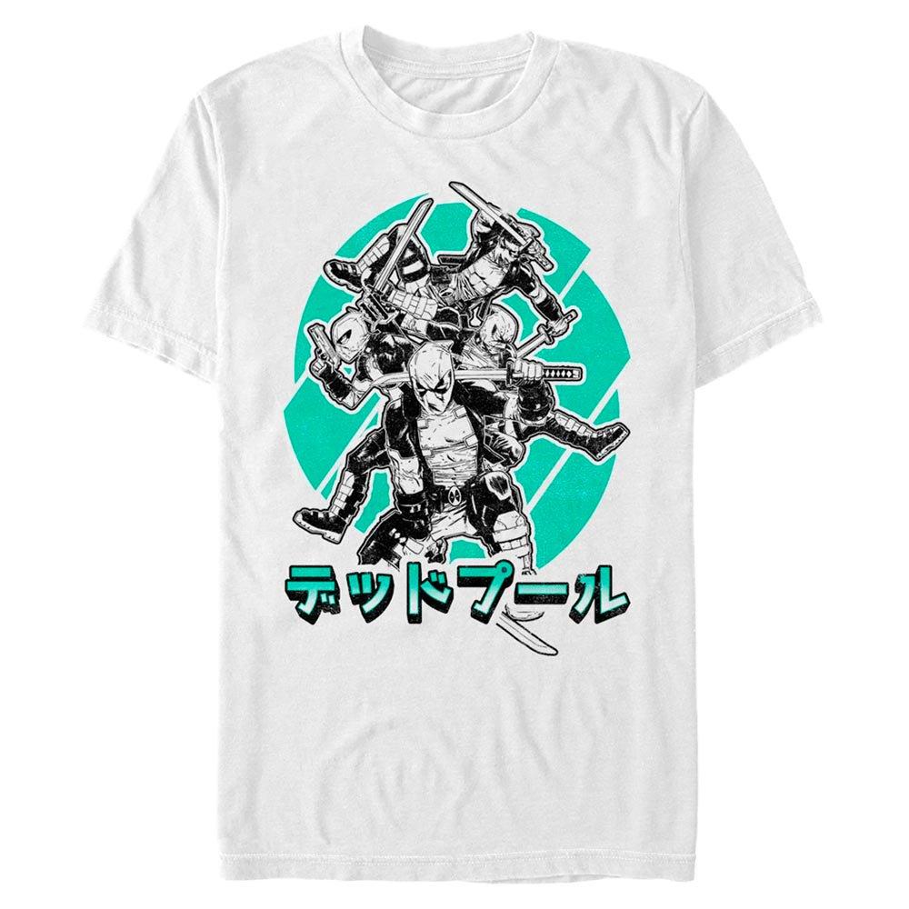 Marvel Deadpool Kanji Mens T-Shirt