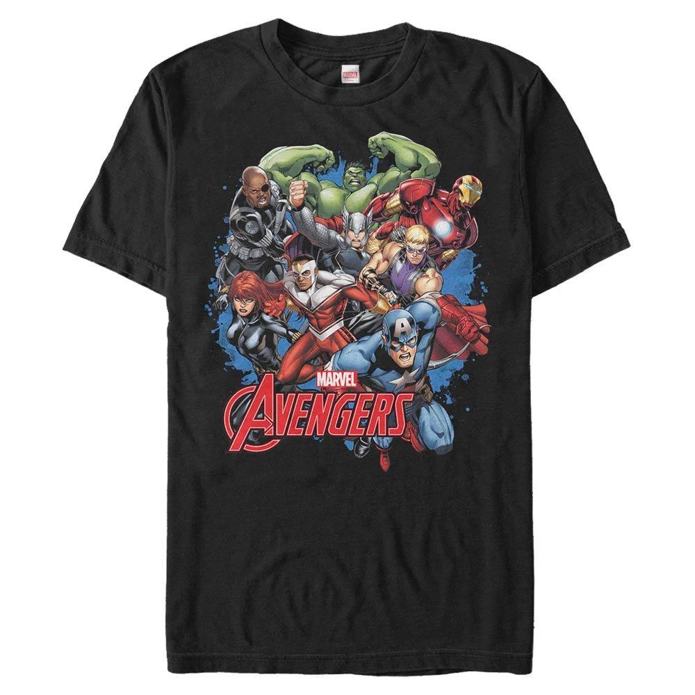 Marvel Avengers Heroes Assemble Mens T-Shirt | GameStop