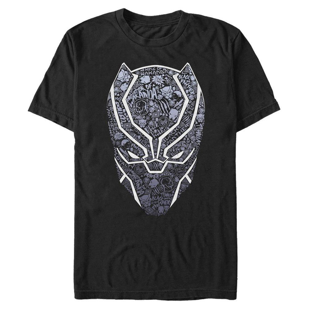 Marvel Black Panther Icons and Phrases Unisex T-Shirt