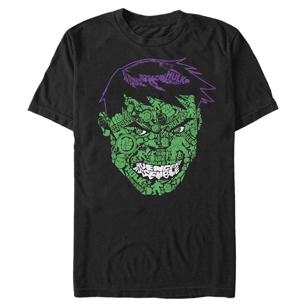 Marvel Hulk Icons and Phrases Unisex T-Shirt