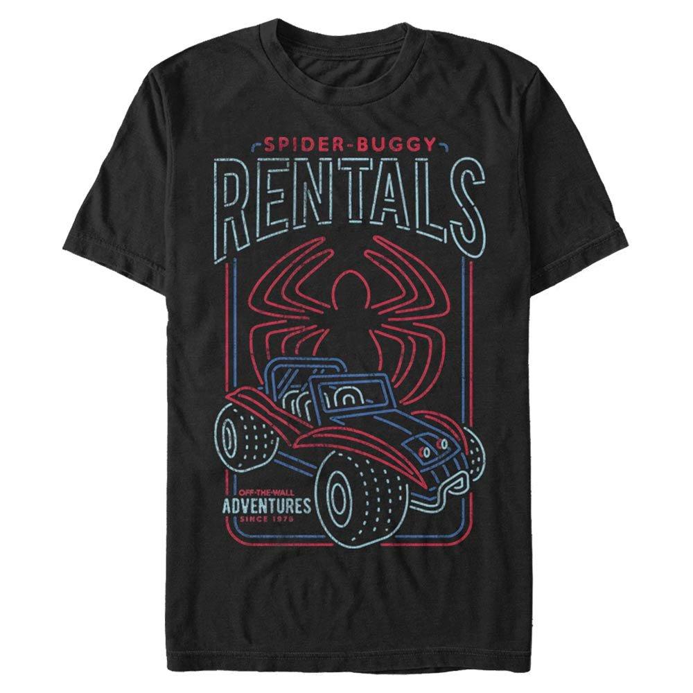 Marvel Spider-Man Spider-Buggy Rentals Unisex T-Shirt, Size: Small, Fifth Sun