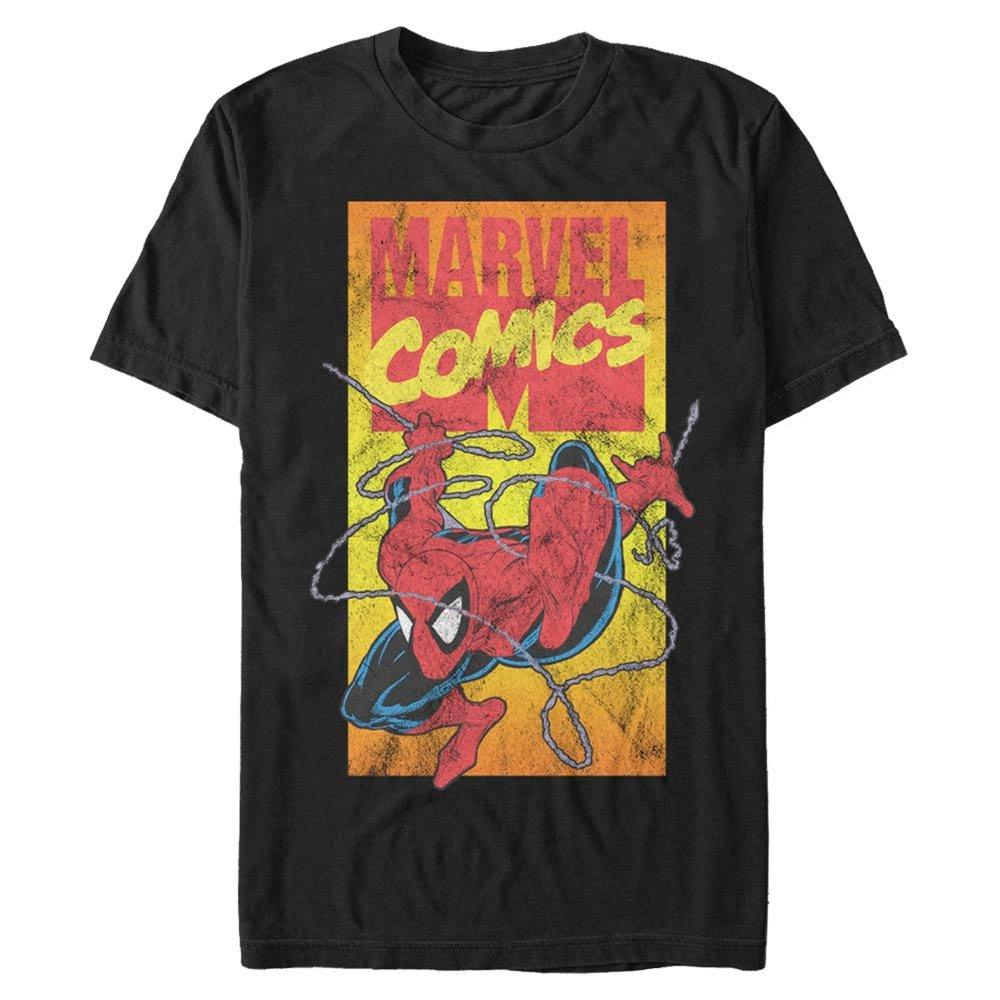 Marvel Spider-Man Web Unisex T-Shirt, Size: Large, Fifth Sun